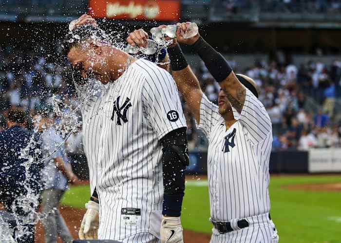 Last season, an Aaron Judge RBI clinched the Yankees a wildcard spot in the playoffs. This year, the Yankees lead the AL East as Judge chases a home run record.